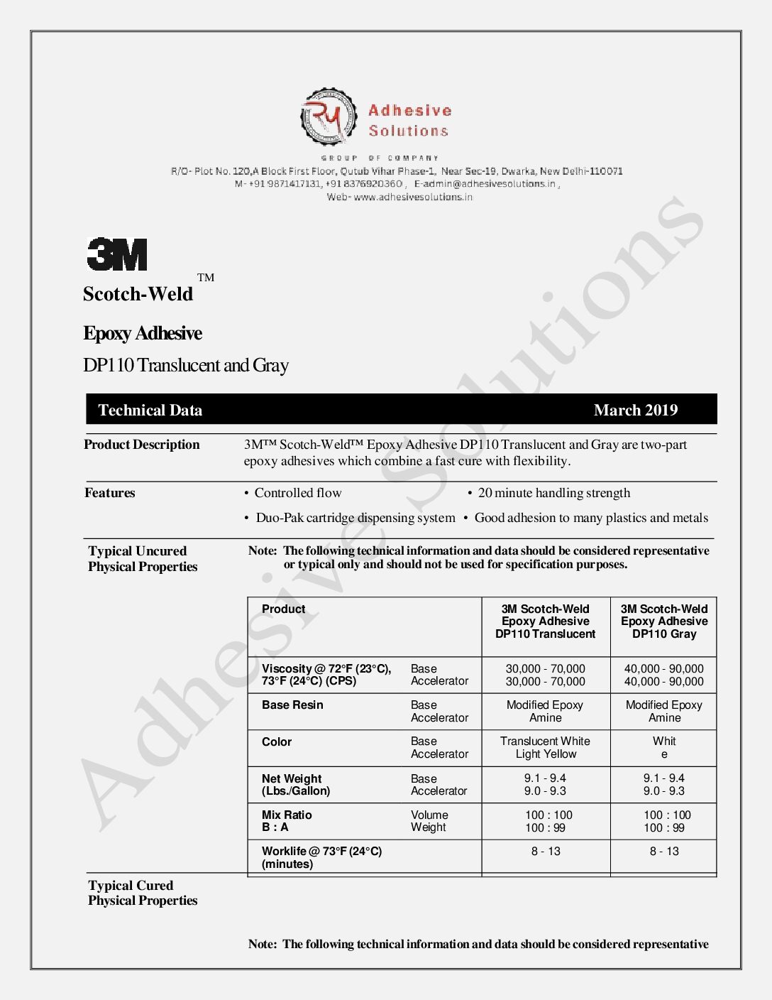 3M DP 110 (48.5ml)