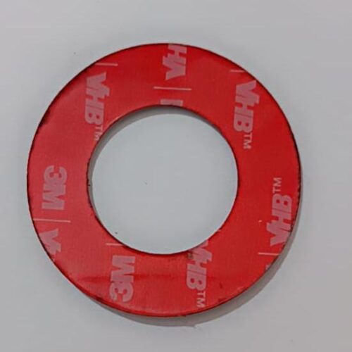 3M  5952 vhb double sided dei cut,50mm round with Ring