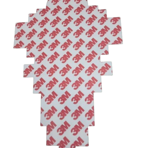 3m GPT Die cut for Rammmandir bounding with car deskbord Size-132mmx210mm