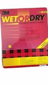 3M™ Wetordry™ Sandpaper Sheet 518, P150, 9 in x 11 in, 250 ea/Case