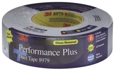 3M™ Performance Plus Duct Tape 8979 — Black( 2inch x 54m)
