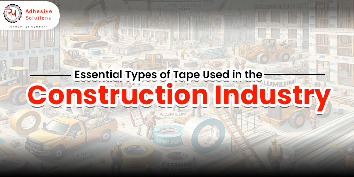 Read more about the article Essential Types of Tape Used in the Construction Industry