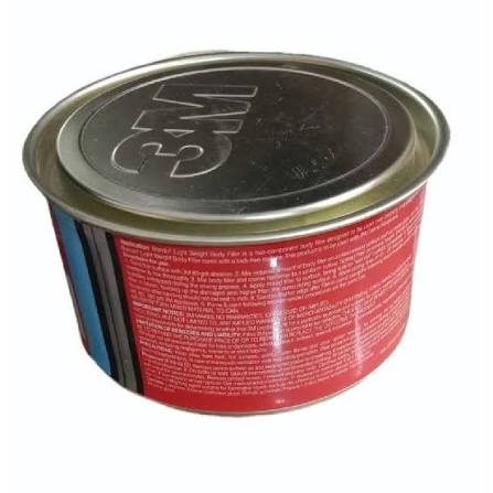 3M Car Care Bondo Light Weight Body Filler, Fast Drying Same Day Repair (1 Kg, Pack of 1)