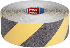 tesa® Professional 60951 Anti-slip Black/Yellow
